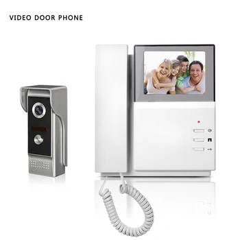 Small video intercom system 4.3''tft lcd handset screen 1 monitor wire video doorphone for villa night vision camera metal
Small video intercom system 4.3''tft lcd handset screen 1 monitor wire video doorphone for villa night vision camera metal