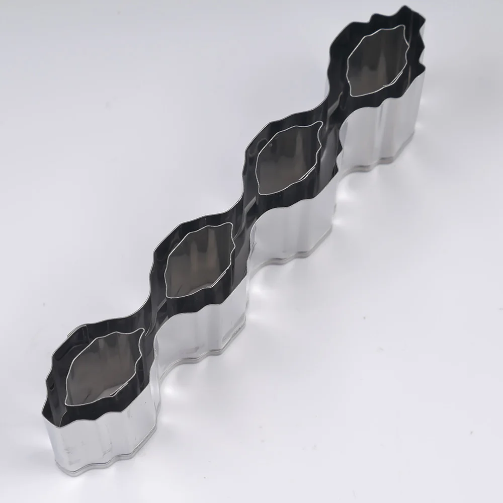 Stainless Steel Spiral Fondant Mould Hollow Cookie Pastry Cutters Fondant Embossing Mold Kitchen Fondant Cake Decorating Tools
Stainless Steel Spiral Fondant Mould Hollow Cookie Pastry Cutters Fondant Embossing Mold Kitchen Fondant Cake Decorating Tools