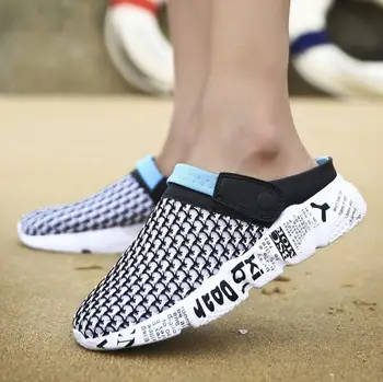 sandalias hombre 2019 Men Sandals tenis Summer Breathable Air Mesh men lighted slippers Beach mens Leisure Shoes plus size 39-46
sandalias hombre 2019 Men Sandals tenis Summer Breathable Air Mesh men lighted slippers Beach mens Leisure Shoes plus size 39-46