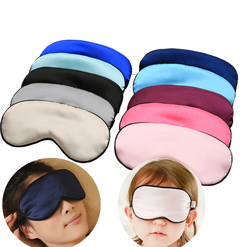 Original Silk Eye Mask deep Sleep leisure Rest Shade Cover Travel Relax Aid Blindfolds Protect eyes relieve eye strain
Original Silk Eye Mask deep Sleep leisure Rest Shade Cover Travel Relax Aid Blindfolds Protect eyes relieve eye strain