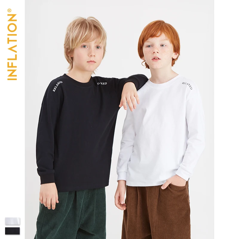 INFLATION KIDS T-shirt Boys T-shirt Autumn Long-Sleeve Toddler Baby-Girls Pure Boy T-shirt Fashion Autumn Boy Tshirt 19256A
INFLATION KIDS T-shirt Boys T-shirt Autumn Long-Sleeve Toddler Baby-Girls Pure Boy T-shirt Fashion Autumn Boy Tshirt 19256A
