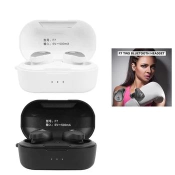 F7 TWS Mini Wireless Earphones Bluetooth 5.0 Sports Headset In-Ear Earbuds for iPhone Samsung Huawei Xiaomi Android iPad
F7 TWS Mini Wireless Earphones Bluetooth 5.0 Sports Headset In-Ear Earbuds for iPhone Samsung Huawei Xiaomi Android iPad