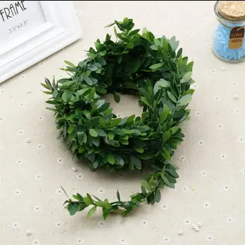 7m Artificial Green Flower Nylon iron wire Leaves Rattan DIY Garland Accessory For Wedding Decoration Artificial Scrapbooking
7m Artificial Green Flower Nylon iron wire Leaves Rattan DIY Garland Accessory For Wedding Decoration Artificial Scrapbooking