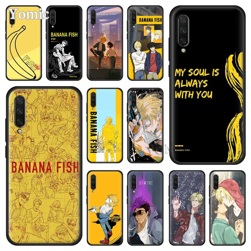 Banana Fish Anime Black Case for Xiaomi Mi CC9E CC9 9T 6X 5X Mi 8 A1 A2 Lite Play Poco F1 Silicone Phone Case Cover
Banana Fish Anime Black Case for Xiaomi Mi CC9E CC9 9T 6X 5X Mi 8 A1 A2 Lite Play Poco F1 Silicone Phone Case Cover