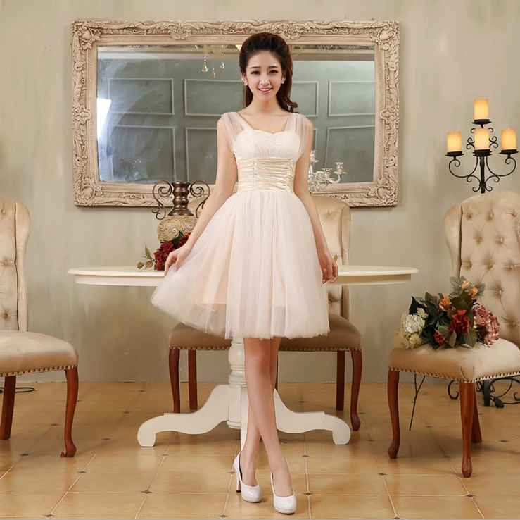 2016 New Short Evening Dresses Elegant Sweetheart Tulle Bride Gown Ball Prom Party Pageant Homecoming/Graduation Formal Dress
2016 New Short Evening Dresses Elegant Sweetheart Tulle Bride Gown Ball Prom Party Pageant Homecoming/Graduation Formal Dress