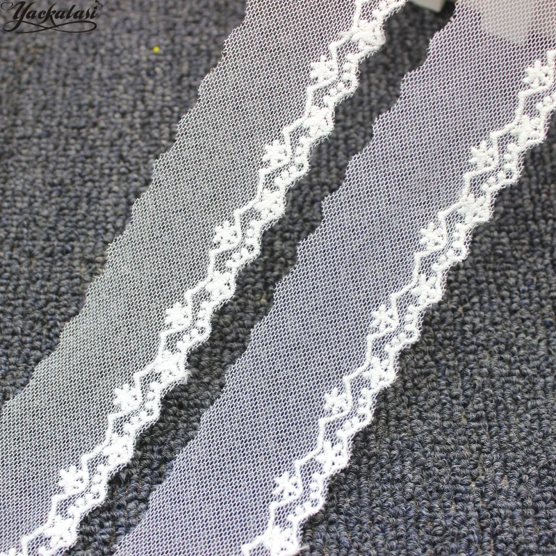YACKALASI Cotton Lace Embroidered Applique Soft Tulle Lace Fabrics 3D Floral Scalloped Sewing Apparel Trims Vintage 4CM
YACKALASI Cotton Lace Embroidered Applique Soft Tulle Lace Fabrics 3D Floral Scalloped Sewing Apparel Trims Vintage 4CM