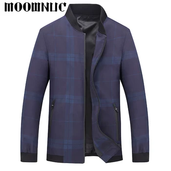 Jackets Classic style New Business Casual Plaid Rib Sleeve Youth Men Stand Collar Mens Coat Autumn Gentleman Fashion MOOWNUC MWC
Jackets Classic style New Business Casual Plaid Rib Sleeve Youth Men Stand Collar Mens Coat Autumn Gentleman Fashion MOOWNUC MWC