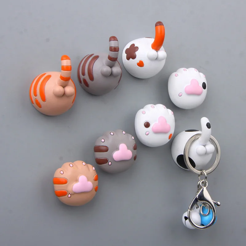 Resin Crafts Fridge Magnets Kawaii Cat claw Tail Souvenir Refrigerators Magnetic Message Sticker home decor kitchen accessories
Resin Crafts Fridge Magnets Kawaii Cat claw Tail Souvenir Refrigerators Magnetic Message Sticker home decor kitchen accessories
