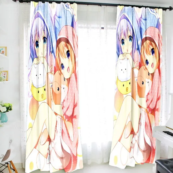 Oct. New Home Textile Is the Order A Rabbit Anime Kokoa & Chino 150*200CM Milk Wire Fabric Cartoon Window Curtain #41216
Oct. New Home Textile Is the Order A Rabbit Anime Kokoa & Chino 150*200CM Milk Wire Fabric Cartoon Window Curtain #41216