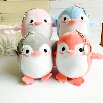 

4colors, little cute 10cm approx. small penguin little Plush Stuffed Toys , gift baby toys Kindergarten gift