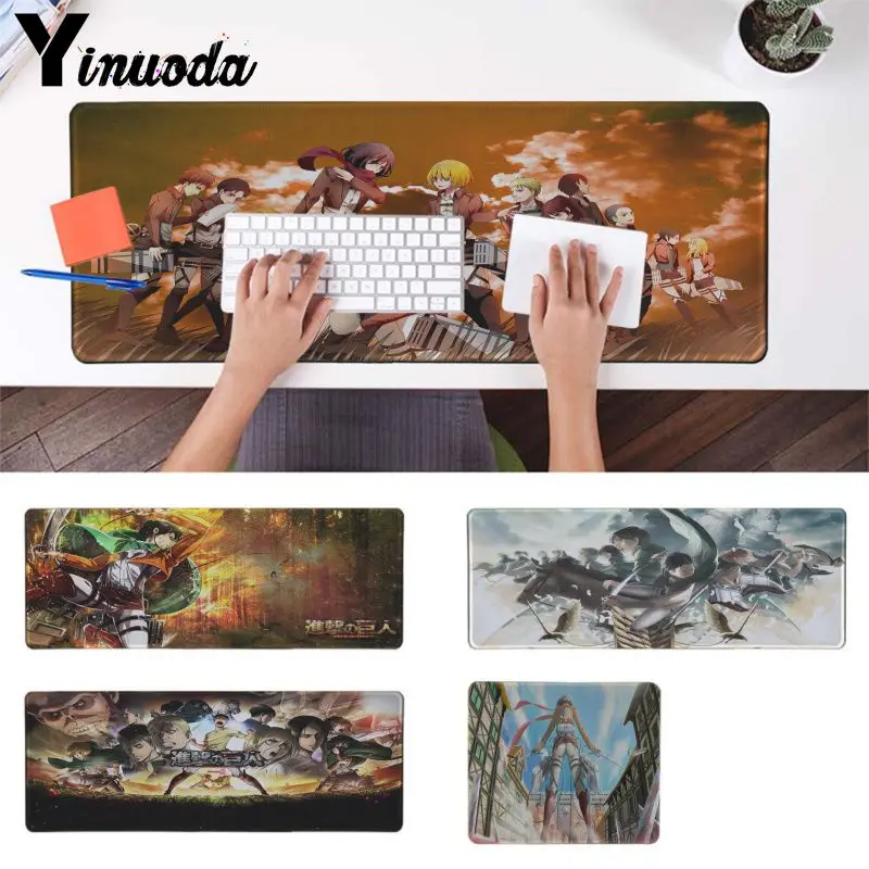 Yinuoda My Favorite Attack On Titan Keyboards Mat Rubber Gaming mousepad Desk Mat Smooth Writing Pad Desktops Mate
Yinuoda My Favorite Attack On Titan Keyboards Mat Rubber Gaming mousepad Desk Mat Smooth Writing Pad Desktops Mate