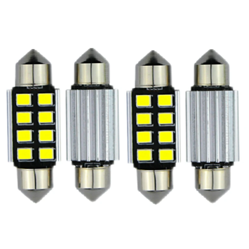 WLJH 4pcs Car Led Light Interior Lighting LED Canbus 41/42mm Dome Map Cargo Bulb For Audi A3 A4 A5 A6 A7 A8 Q5 Q7 S4 S5 S6 S7 S8
WLJH 4pcs Car Led Light Interior Lighting LED Canbus 41/42mm Dome Map Cargo Bulb For Audi A3 A4 A5 A6 A7 A8 Q5 Q7 S4 S5 S6 S7 S8