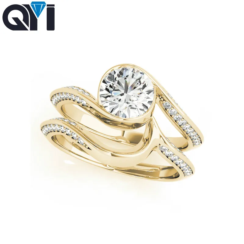 QYI Finger Ring Set Jewelry Luxury 925 Sterling Silver Engagement Ring Sets For Women Fashion Bridal Engagement
QYI Finger Ring Set Jewelry Luxury 925 Sterling Silver Engagement Ring Sets For Women Fashion Bridal Engagement