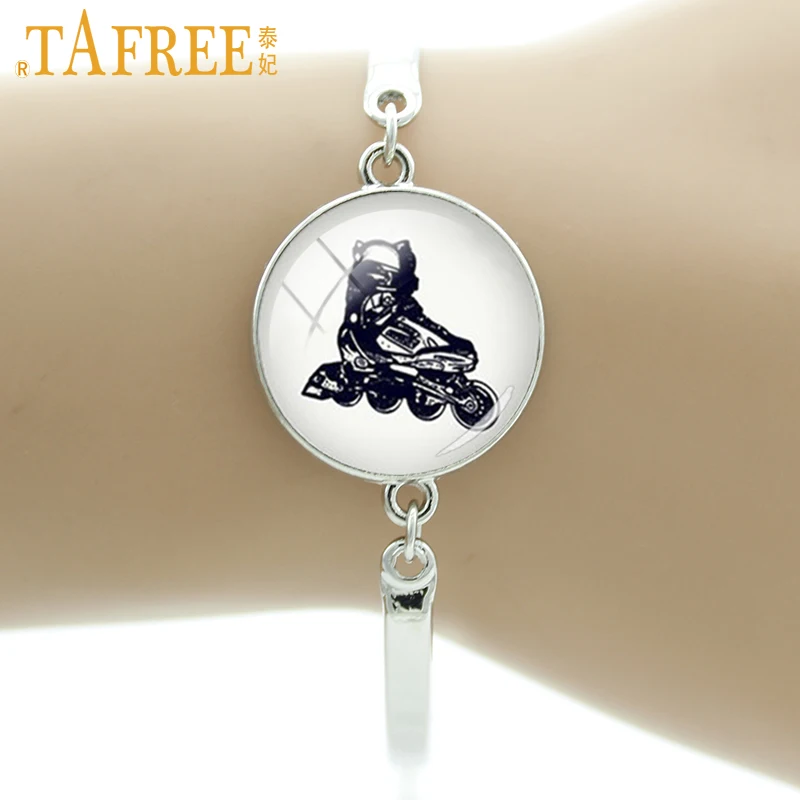 TAFREE casual sports series jewelry rollerblade bracelet minimalist roller skate art handmade women men boys gift B1310
TAFREE casual sports series jewelry rollerblade bracelet minimalist roller skate art handmade women men boys gift B1310