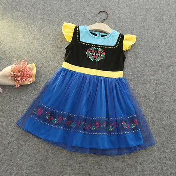 2018 Anna Cosplay Costume 2-7 Years Baby Girls Dresses Girls Princess Anna Dress Kids Cotton Clothes Children New Years Clothing
2018 Anna Cosplay Costume 2-7 Years Baby Girls Dresses Girls Princess Anna Dress Kids Cotton Clothes Children New Years Clothing