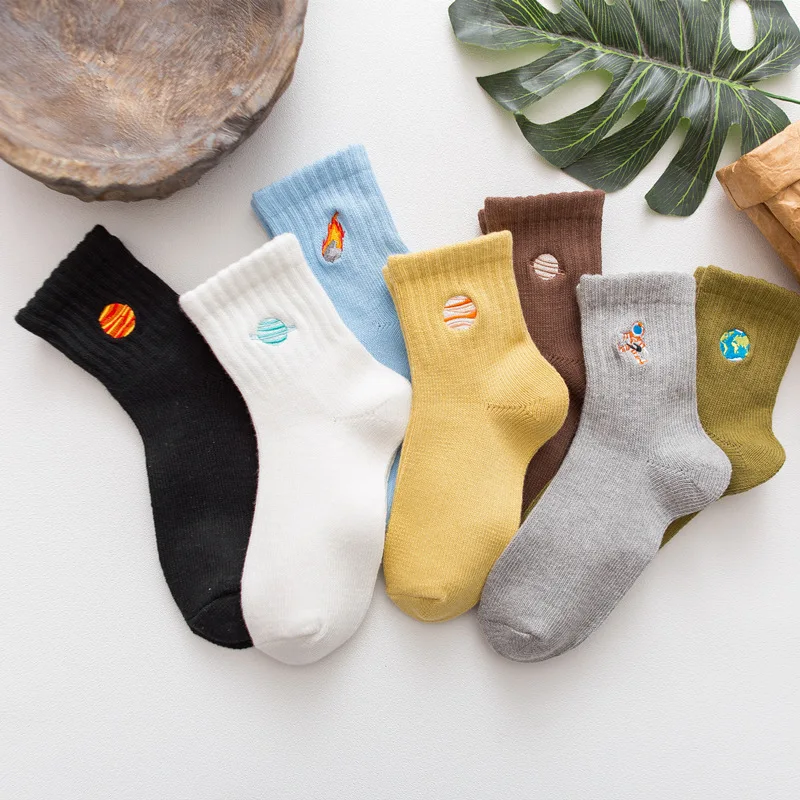 SP&CITY Women Winter Thick Ankle Cotton Socks Cartton Planet Pattened Solid Colored Female Hipster Socks Embroidery Funny Sox
SP&CITY Women Winter Thick Ankle Cotton Socks Cartton Planet Pattened Solid Colored Female Hipster Socks Embroidery Funny Sox