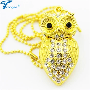 Trangee USB Flash Drive Jewelry Creative Owl 4G 8G 16G 32G USB2.0 Flash Memory Stick Drive U Disk Necklace Pen Drive
Trangee USB Flash Drive Jewelry Creative Owl 4G 8G 16G 32G USB2.0 Flash Memory Stick Drive U Disk Necklace Pen Drive