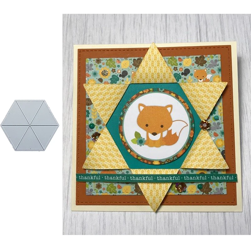 Hexagon Metal Cutting Dies Stencils for Scrapbooking Embossing Die Cards Making Paper Craft Decoration New 2019
Hexagon Metal Cutting Dies Stencils for Scrapbooking Embossing Die Cards Making Paper Craft Decoration New 2019