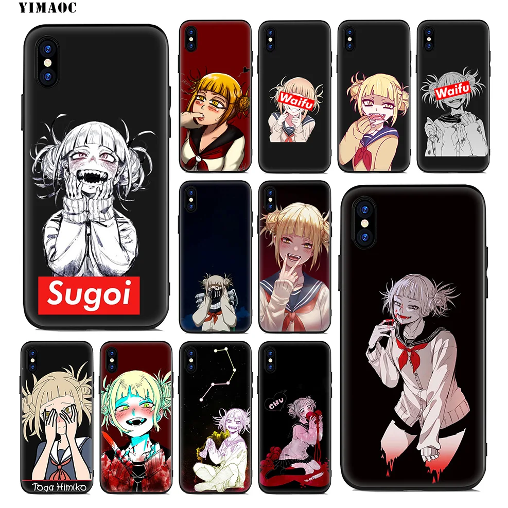 YIMAOC Himiko Toga Bnha Waifu Soft Silicone Case for iPhone 11 Pro Xr Xs Max X or 10 8 7 6 6S Plus 5 5S SE Cover
YIMAOC Himiko Toga Bnha Waifu Soft Silicone Case for iPhone 11 Pro Xr Xs Max X or 10 8 7 6 6S Plus 5 5S SE Cover