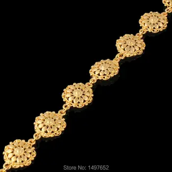 New Arrival Delicate Pattern18K Gold Color Bracelet Jewelry Bracelet Made with Environmental Copper Free shipping
New Arrival Delicate Pattern18K Gold Color Bracelet Jewelry Bracelet Made with Environmental Copper Free shipping