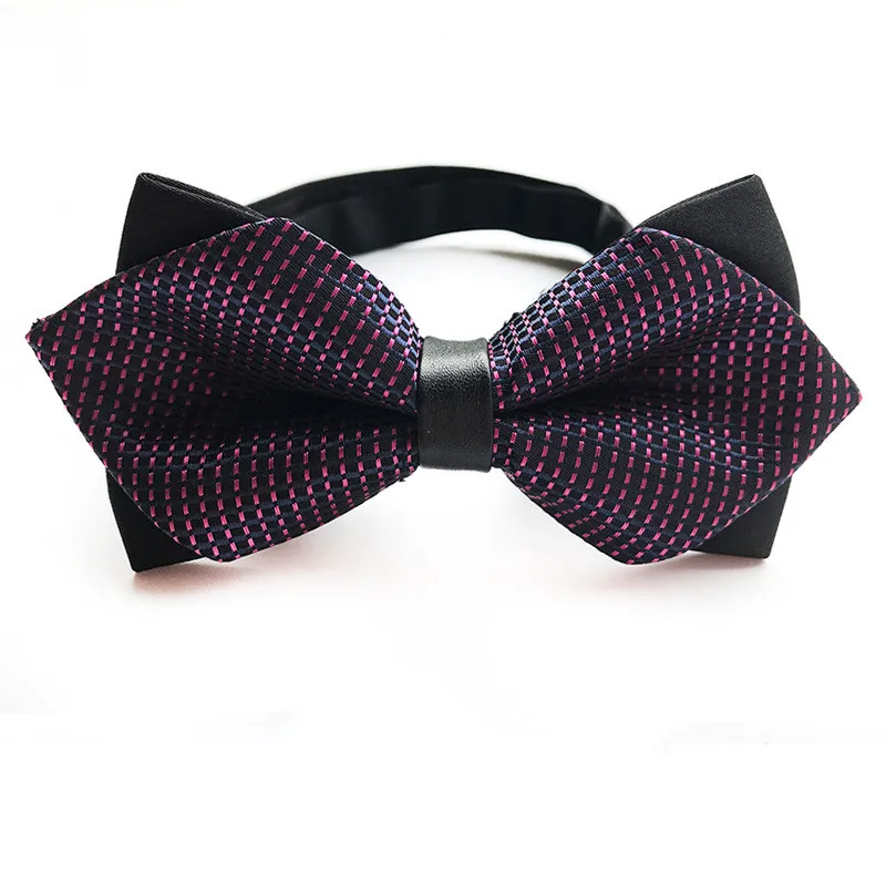 Pink Purple Men Plaid Bow Ties Newest Polyester Bow Tie Male Polka Dot Bowtie Necktie Business Wedding Men Neckties Gravata
Pink Purple Men Plaid Bow Ties Newest Polyester Bow Tie Male Polka Dot Bowtie Necktie Business Wedding Men Neckties Gravata