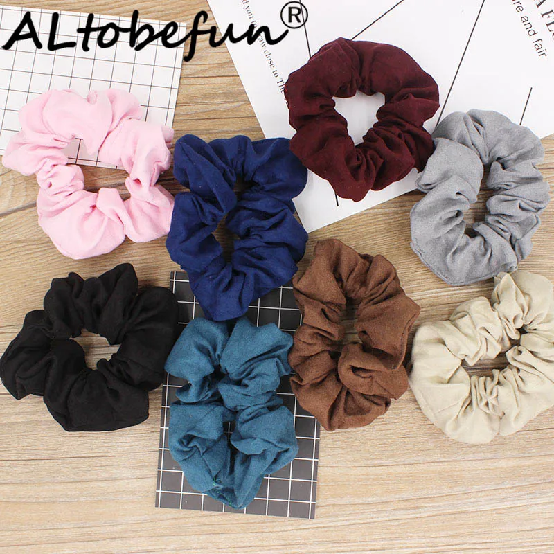 ALTOBEFUN Solid Girl Hair Accessories Lady Ponytail Hair Hairties Women Fashion Elastic Hair Holder Female Scrunchies SS011
ALTOBEFUN Solid Girl Hair Accessories Lady Ponytail Hair Hairties Women Fashion Elastic Hair Holder Female Scrunchies SS011