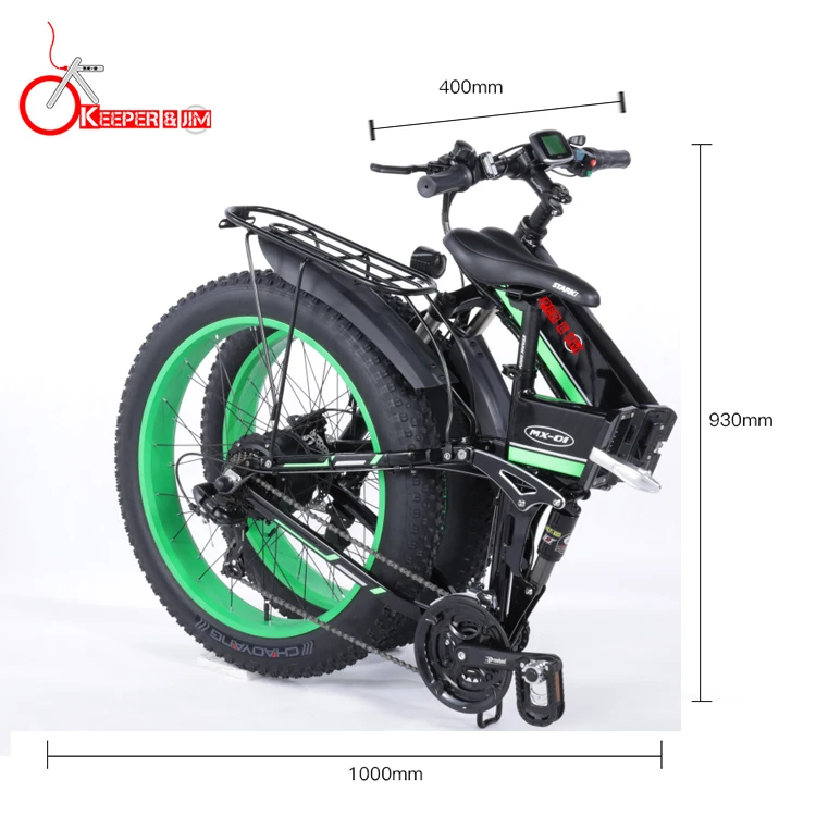 Top 26 inche Electric bike  ebike 48V1000W Fat Tire bike Mountain snow ebike  Folding electric bicycle electric mountain bike e-bike 23