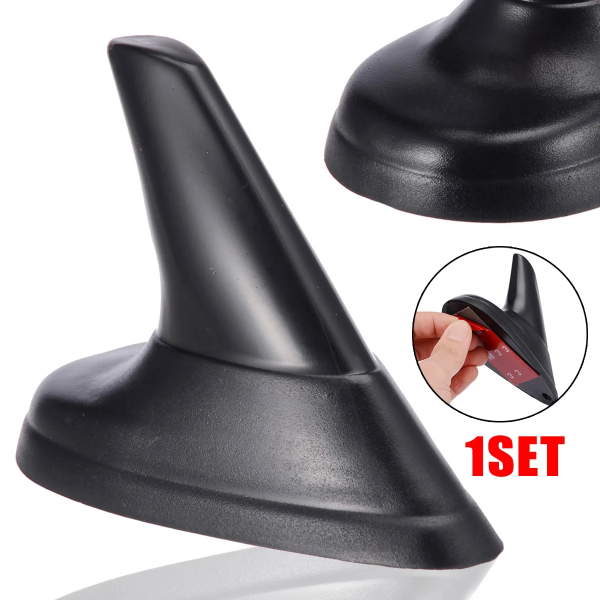 1PC Black Dummy Shark Fin Style Antenna Aerial Auto Radio Signal Aerials Roof Antennas For SAAB 9-5 9-3 Sport Aero Wagon
