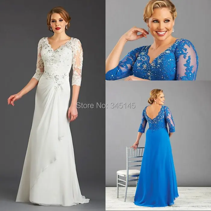 Blue Plus Size Mother Of The Bride Dress With Sleeve Chiffon Women Formal Dress Mom Gown Custom Made 10 12 14 16 18 20 22 24 26
Blue Plus Size Mother Of The Bride Dress With Sleeve Chiffon Women Formal Dress Mom Gown Custom Made 10 12 14 16 18 20 22 24 26