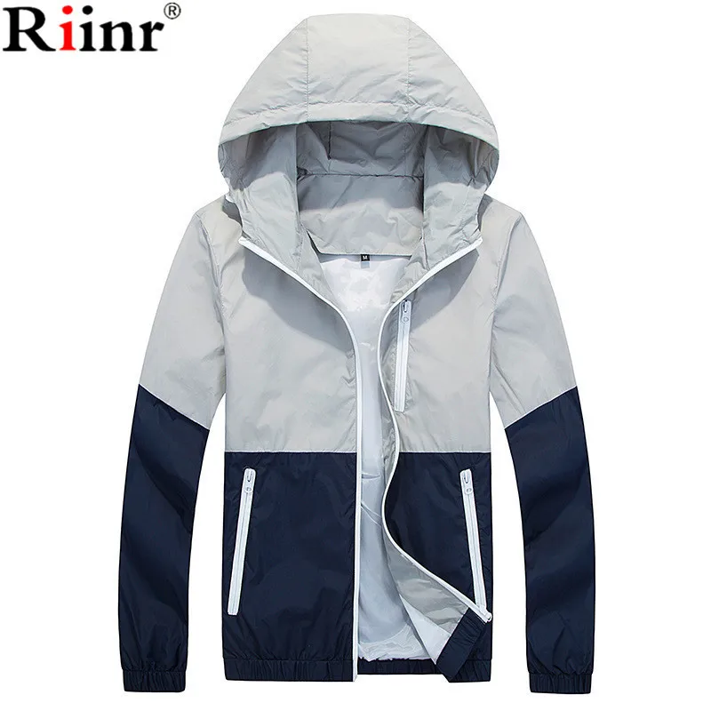 Riinr New Jacket Men Windbreaker Autumn Spring Fashion Jacket Men's Hooded Casual Jackets Male Coat Thin Men Coat Outwear Couple
Riinr New Jacket Men Windbreaker Autumn Spring Fashion Jacket Men's Hooded Casual Jackets Male Coat Thin Men Coat Outwear Couple