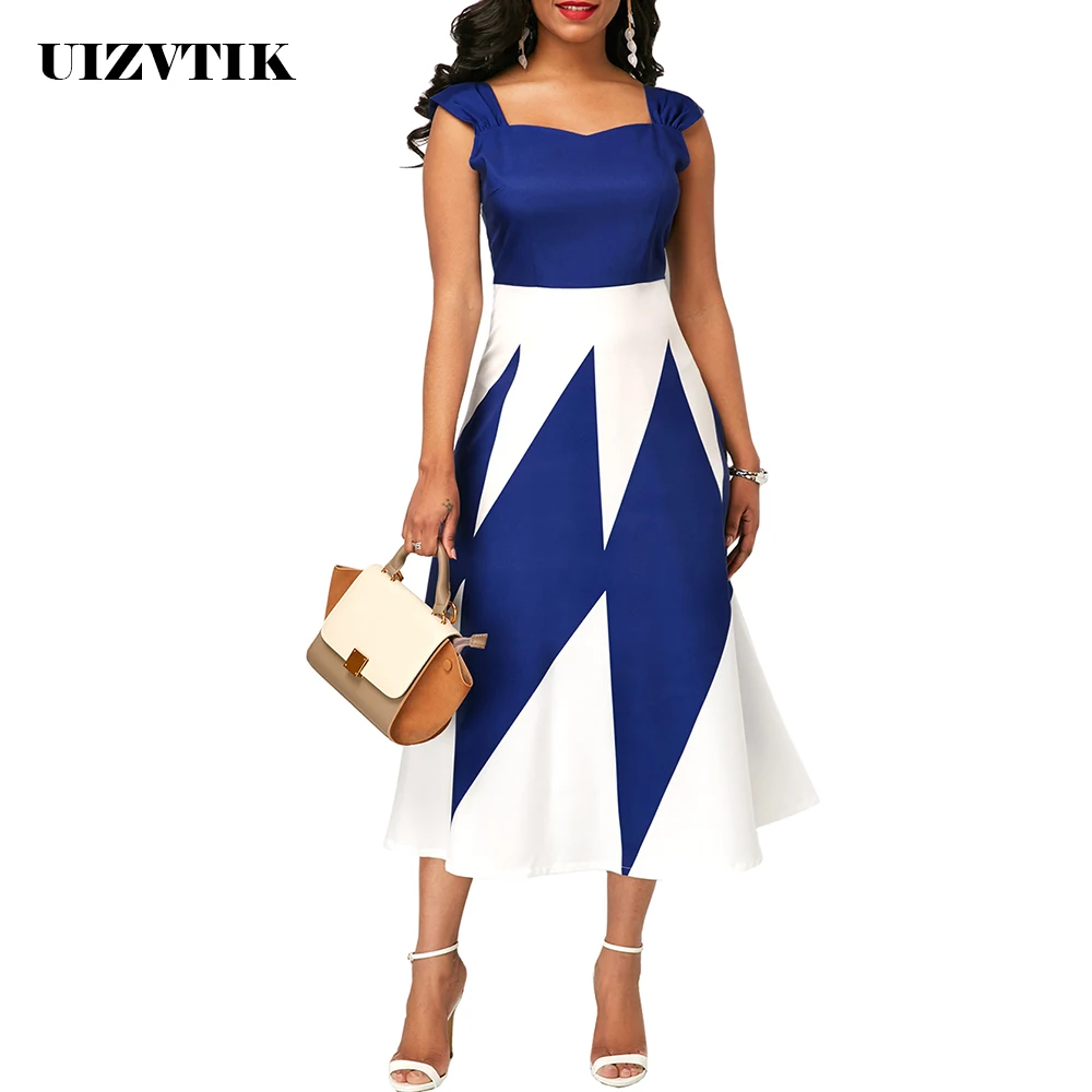 Summer Dress Women 2019 Casual Plus Size Slim Patchwork Color A Line Autumn Dresses Elegant Sexy Strapless Long Party Dress 5XL
Summer Dress Women 2019 Casual Plus Size Slim Patchwork Color A Line Autumn Dresses Elegant Sexy Strapless Long Party Dress 5XL