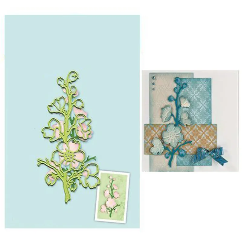 YaMinSanNiO Sprig Flower Dies Metal Cutting Dies New 2019 for Scrapbooking Card Making Album Embossing Crafts Stencil Frame Dies 
YaMinSanNiO Sprig Flower Dies Metal Cutting Dies New 2019 for Scrapbooking Card Making Album Embossing Crafts Stencil Frame Dies