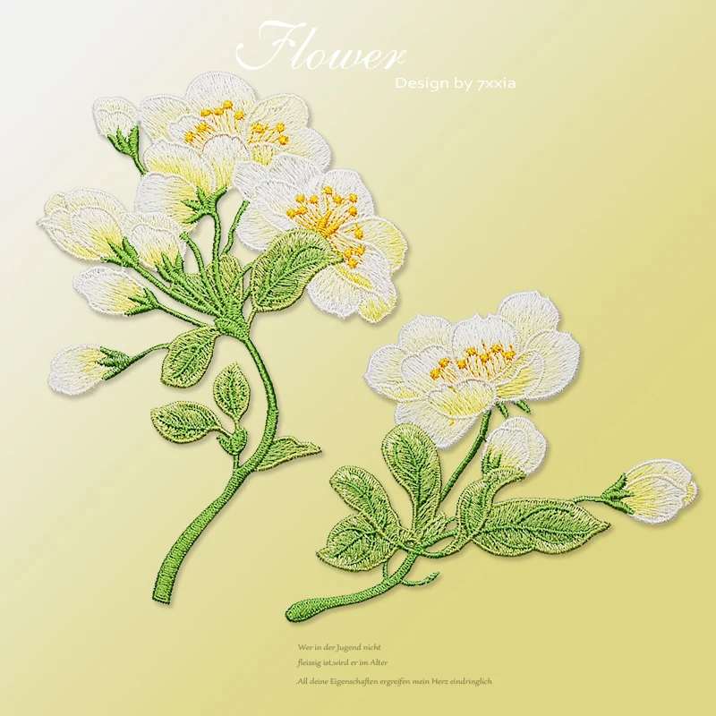 AHYONNIEX 1PC embroidered flesh flowers patch DIY fabric fabric Stickers Sew on fashion Collar decorative applique
AHYONNIEX 1PC embroidered flesh flowers patch DIY fabric fabric Stickers Sew on fashion Collar decorative applique