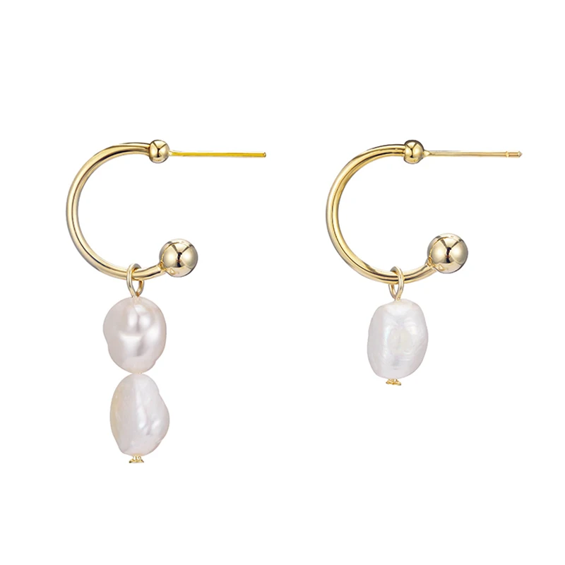 SRCOI Fashion Gold Color Mini Circle Long Freshwater Pearls Earrings Minimalist Asymmetrical Geometric Drop Earrings For Women
SRCOI Fashion Gold Color Mini Circle Long Freshwater Pearls Earrings Minimalist Asymmetrical Geometric Drop Earrings For Women