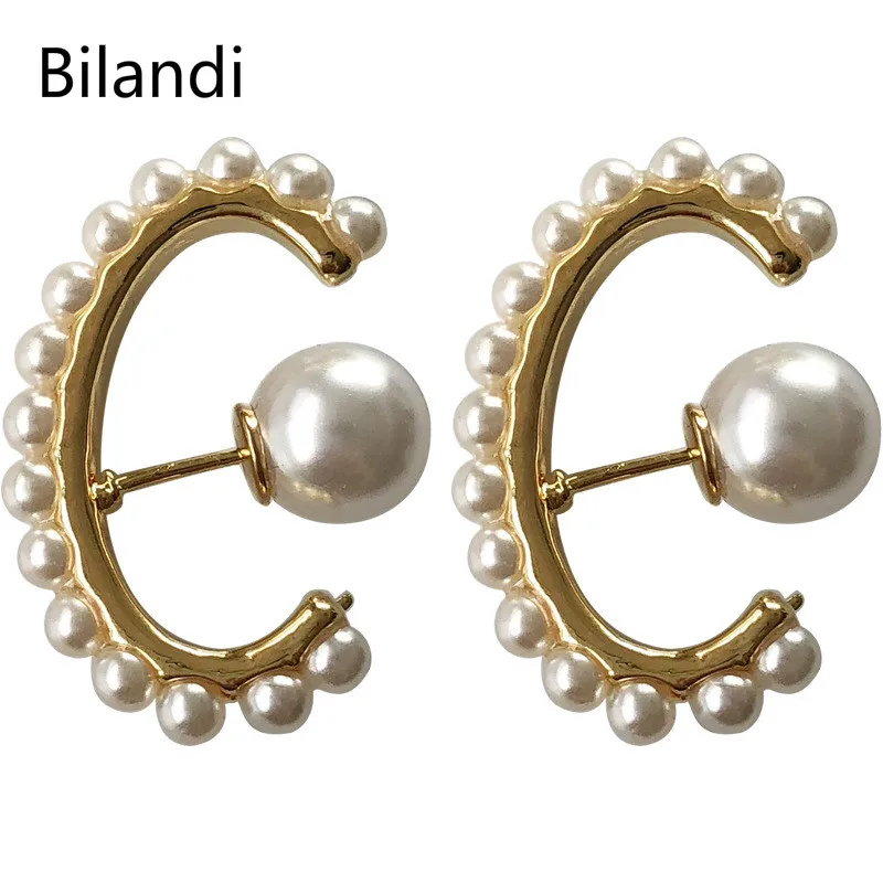 New Fashion Creative Pearl Earrings Personalized Fashion Jewelry Design For Women
New Fashion Creative Pearl Earrings Personalized Fashion Jewelry Design For Women