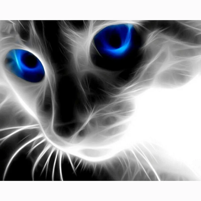 5D DIY Full Square Diamond Painting Cross Stitch "Blue-eyed cat" 3D Diamond Embroidery Rhinestone Mosaic Home Decor Gift
5D DIY Full Square Diamond Painting Cross Stitch "Blue-eyed cat" 3D Diamond Embroidery Rhinestone Mosaic Home Decor Gift
