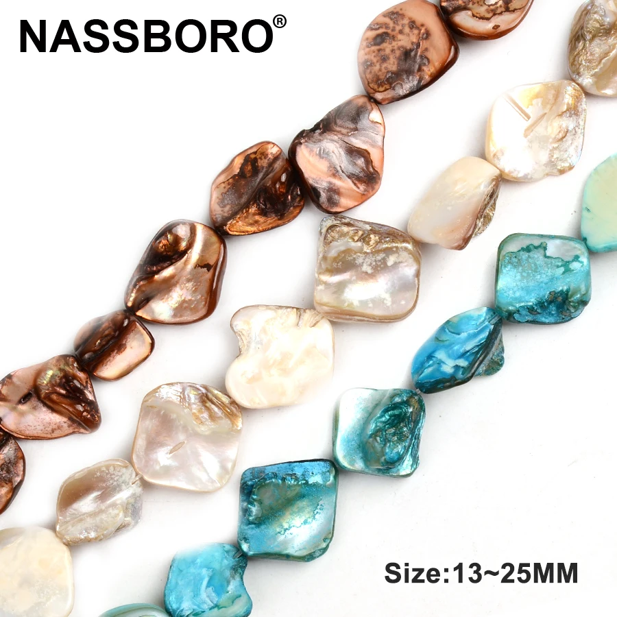 Freeform Irregular Shape Shell Beads Loose Spacer Nautral Stone Beads for Jewelry Making DIY Bracelet Necklace Perles Wholesale
Freeform Irregular Shape Shell Beads Loose Spacer Nautral Stone Beads for Jewelry Making DIY Bracelet Necklace Perles Wholesale