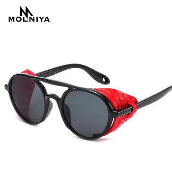 2019 Men Steampunk Goggles Sunglasses Women Retro Shades UV400 Vintage Glasses
2019 Men Steampunk Goggles Sunglasses Women Retro Shades UV400 Vintage Glasses