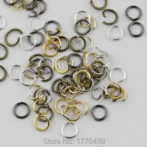Free Shipping 300Pcs/pack Jump Rings & Split Rings Open Connectors 4mm Gold Silver Bronze Copper Black For Jewelry Making Craft
Free Shipping 300Pcs/pack Jump Rings & Split Rings Open Connectors 4mm Gold Silver Bronze Copper Black For Jewelry Making Craft