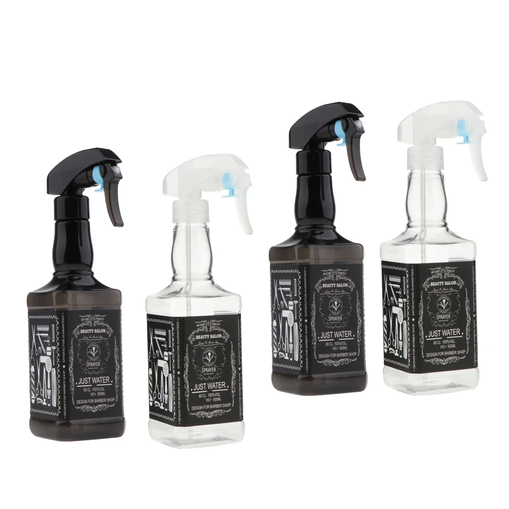 500ml 4Pcs Plastic Haircut Mist Sprayer Water Spray Bottle Hairdressing Tool Hairdressing Sprayer Bottle Empty Spray Bottle
500ml 4Pcs Plastic Haircut Mist Sprayer Water Spray Bottle Hairdressing Tool Hairdressing Sprayer Bottle Empty Spray Bottle