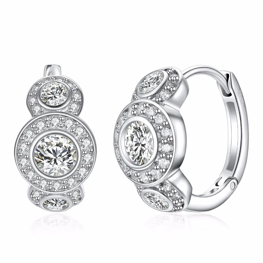 Trendy Cubic Zirconia Small Hoop Earrings For Women Cute Design White Gold-color 925 Silver Jewelry Earring
Trendy Cubic Zirconia Small Hoop Earrings For Women Cute Design White Gold-color 925 Silver Jewelry Earring