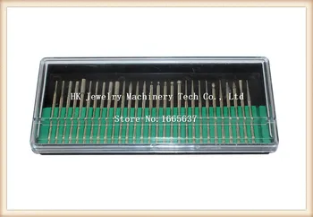 FREE SHIPPING 30 DIAMOND BURS SET 1/8 INCH SHANK MEDIUM GRIT LAPIDARY JEWELERS ROTARY BITS DREMEL
FREE SHIPPING 30 DIAMOND BURS SET 1/8 INCH SHANK MEDIUM GRIT LAPIDARY JEWELERS ROTARY BITS DREMEL