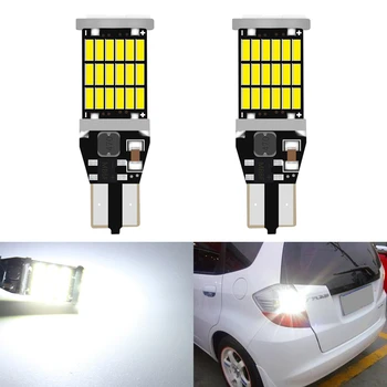Katur 2pcs Super Bright T15 T16 W16W 921 45 SMD LED Car Auto Canbus Marker Lamps Reading Light Interior Lighting Bulb Error Free
Katur 2pcs Super Bright T15 T16 W16W 921 45 SMD LED Car Auto Canbus Marker Lamps Reading Light Interior Lighting Bulb Error Free