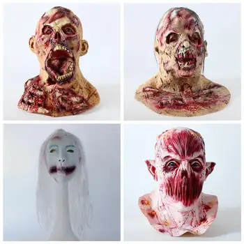 Taoup 1pc Scary Mask Halloween Accessories Props Mascara Halloween 2018 Party Decor for Home Latex Masque Ghost Face Nun Zombie
Taoup 1pc Scary Mask Halloween Accessories Props Mascara Halloween 2018 Party Decor for Home Latex Masque Ghost Face Nun Zombie