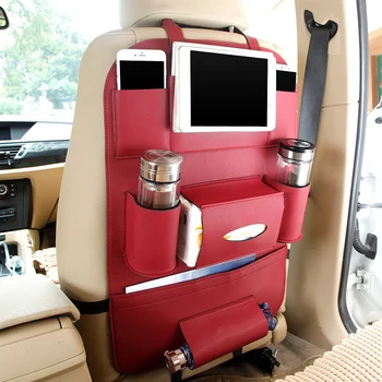 2020 Leather Car Seat Back Folding Portable Storage Bag Multi-use Car Organizers Black Car Portable Storage Bags Car Organizer
2020 Leather Car Seat Back Folding Portable Storage Bag Multi-use Car Organizers Black Car Portable Storage Bags Car Organizer