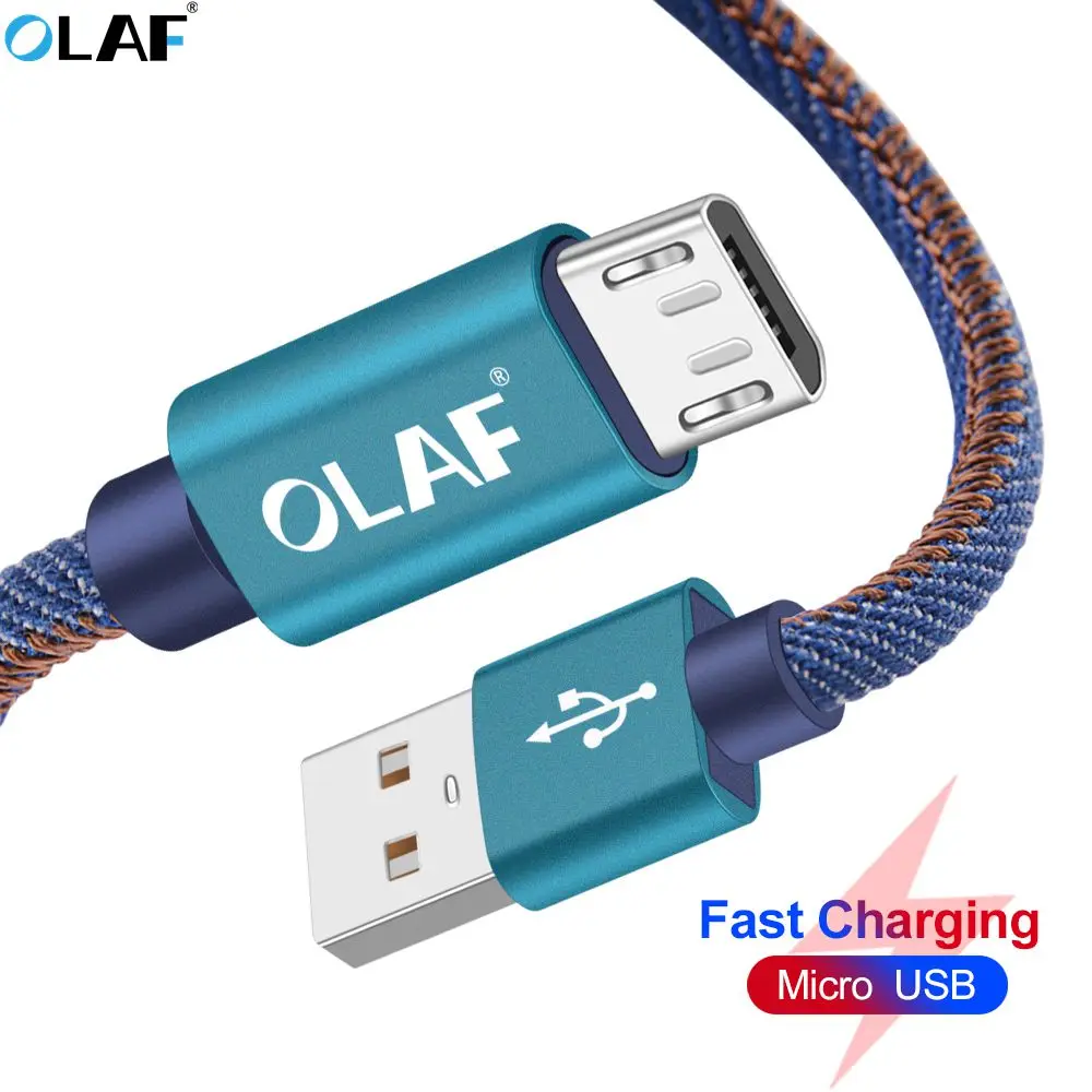 OLAF Micro USB Cable Fast Charge USB Data Cord for Samsung Xiaomi Huawei LG Tablet Android Mobile Phone Cable USB Charging Cabo
OLAF Micro USB Cable Fast Charge USB Data Cord for Samsung Xiaomi Huawei LG Tablet Android Mobile Phone Cable USB Charging Cabo