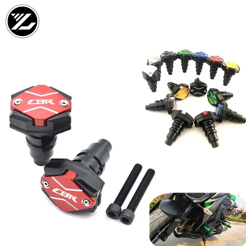 For Honda CBR500R 600F 650 CBR600 F3 F4 F4i CBR1000R Motorcycle Falling Protectors Exhaust Frame Slider Anti Crash Pad Protector |