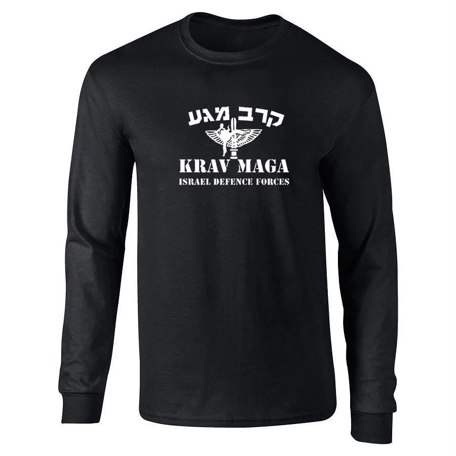 Krav Maga IDF Israel Martial Art combat Long Sleeve T-Shirt Shirt