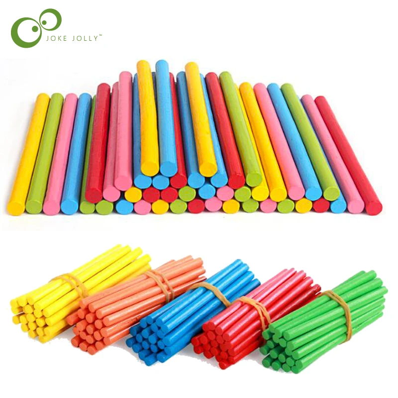 100pcs Colorful Bamboo Counting Sticks Mathematics Montessori Teaching Aids Counting Rod Kids Preschool Math Learning Toy GYH
100pcs Colorful Bamboo Counting Sticks Mathematics Montessori Teaching Aids Counting Rod Kids Preschool Math Learning Toy GYH