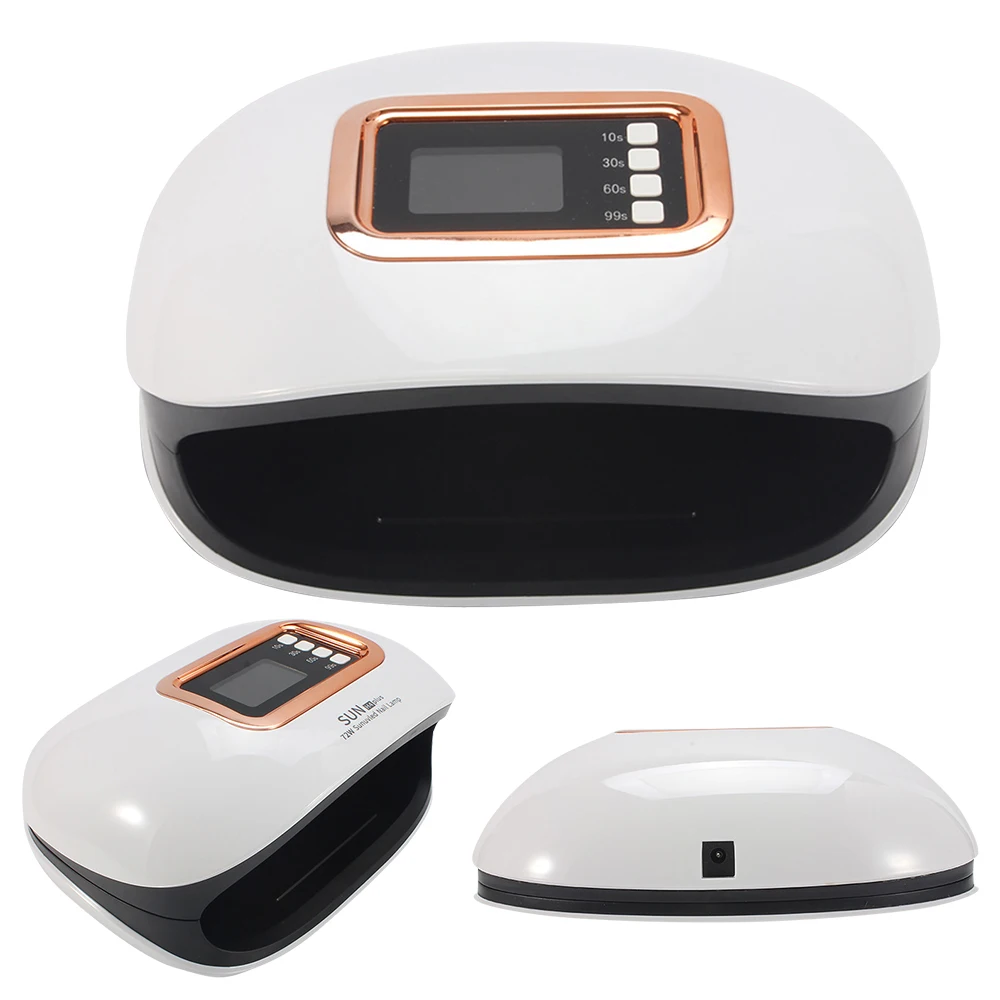 72W High Power UV Lamp LED Nail Lamp Sun H4 Plus Fast Dry Nail Dryer For Curing All Kinds Of Nail Polish Nail Art Maincure Tools
72W High Power UV Lamp LED Nail Lamp Sun H4 Plus Fast Dry Nail Dryer For Curing All Kinds Of Nail Polish Nail Art Maincure Tools